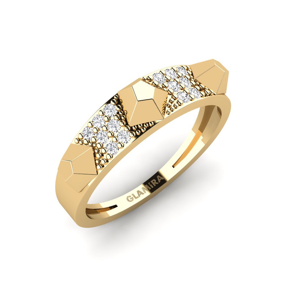 White sapphire Ring Apoapsis