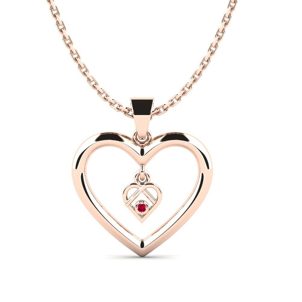 14ct Rose Gold Women's Pendant Apothem
