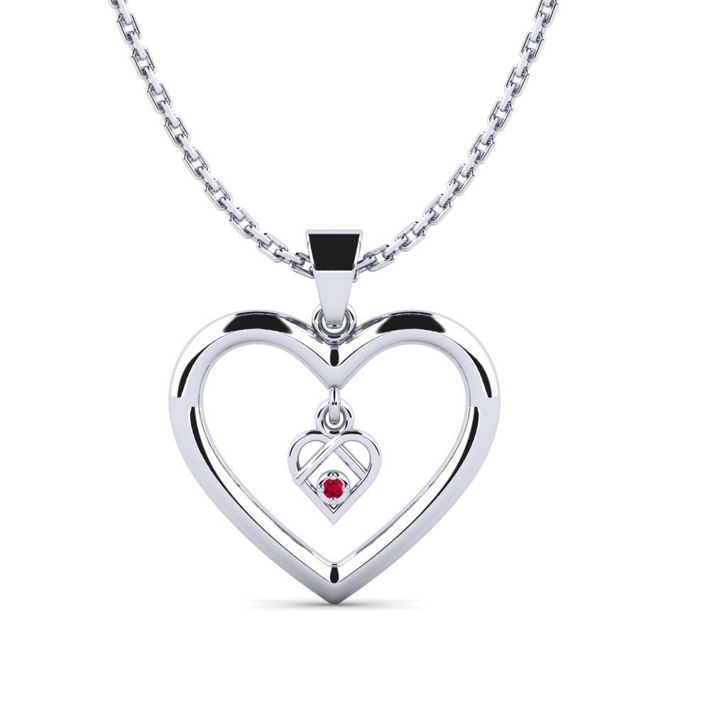 Pendentif pour femme Apothem Rubis