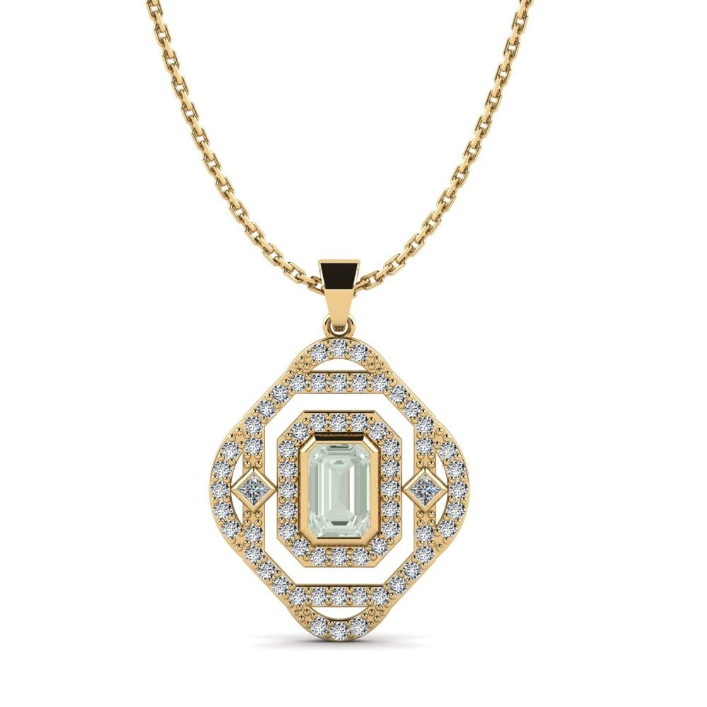 Green Amethyst Women's Pendant Appen