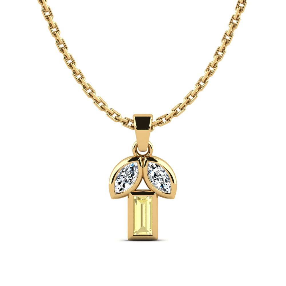 Yellow Sapphire Women's Pendant Appomocks
