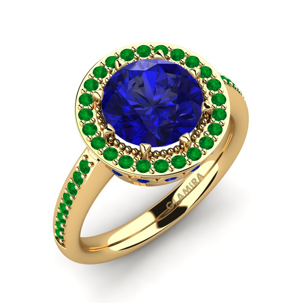 18ct Yellow Gold Engagement Ring Aprila