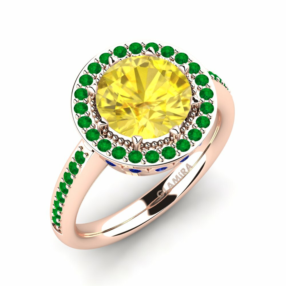 9K Rood Goud Verlovingsring Aprila