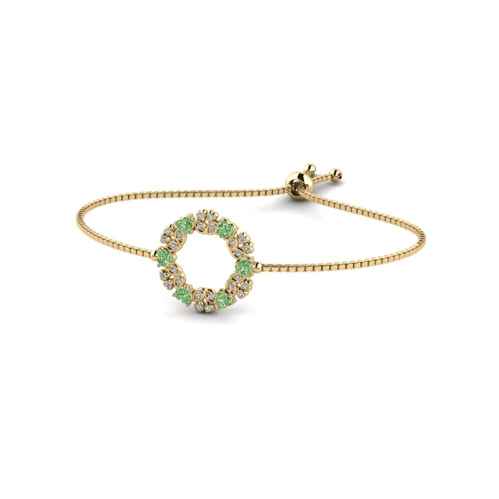 Green Diamond Women's Bracelet Aracc