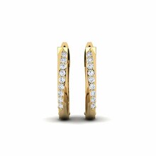 Earring Arachad 585 Yellow Gold & Diamond