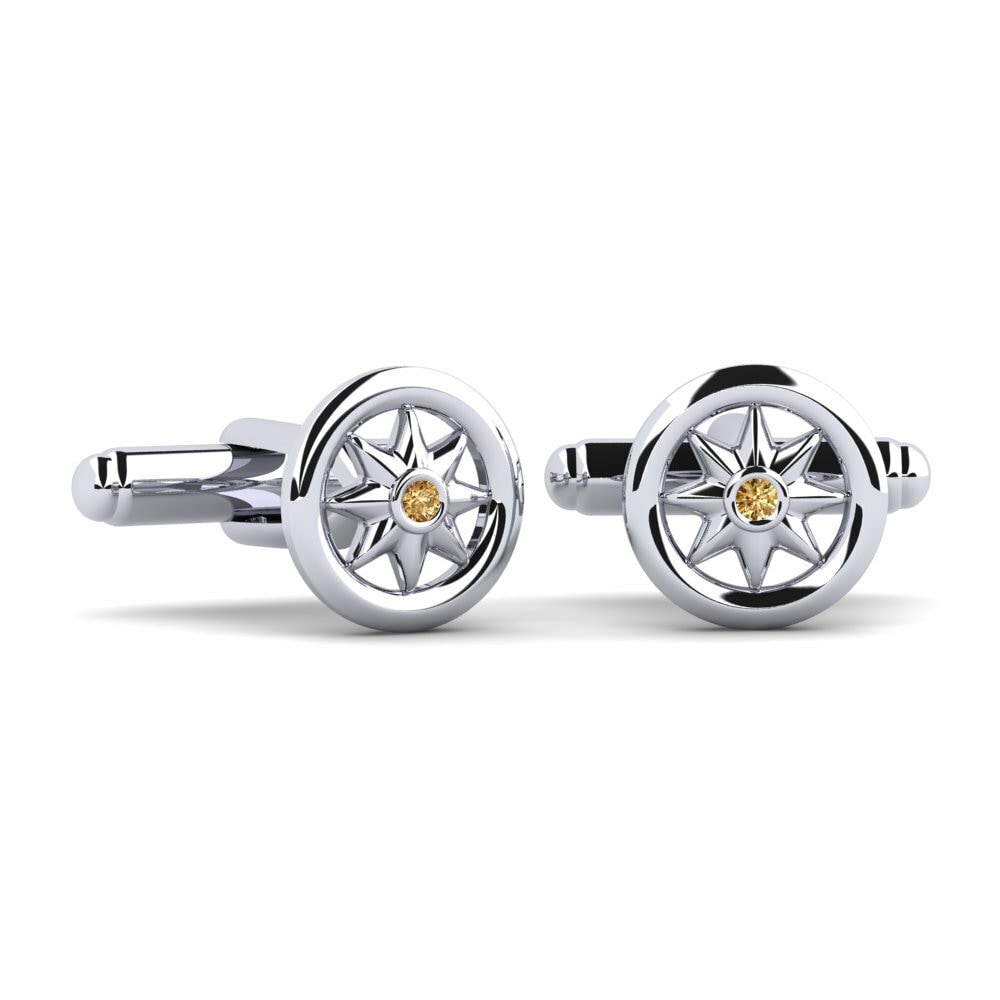 Brown Diamond Cufflink Arachne