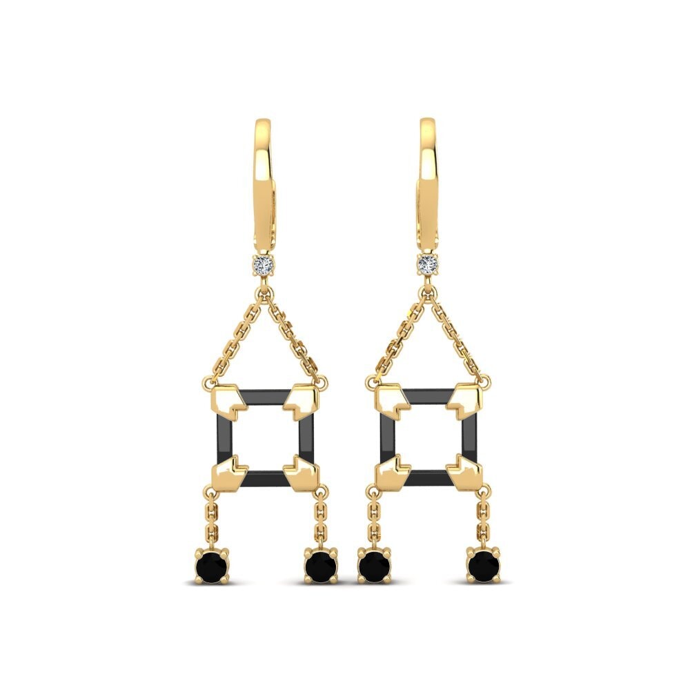 Black Onyx Women's Earring Araiza