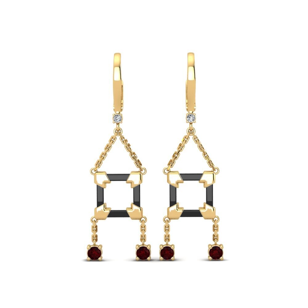 Garnet Women's Earring Araiza