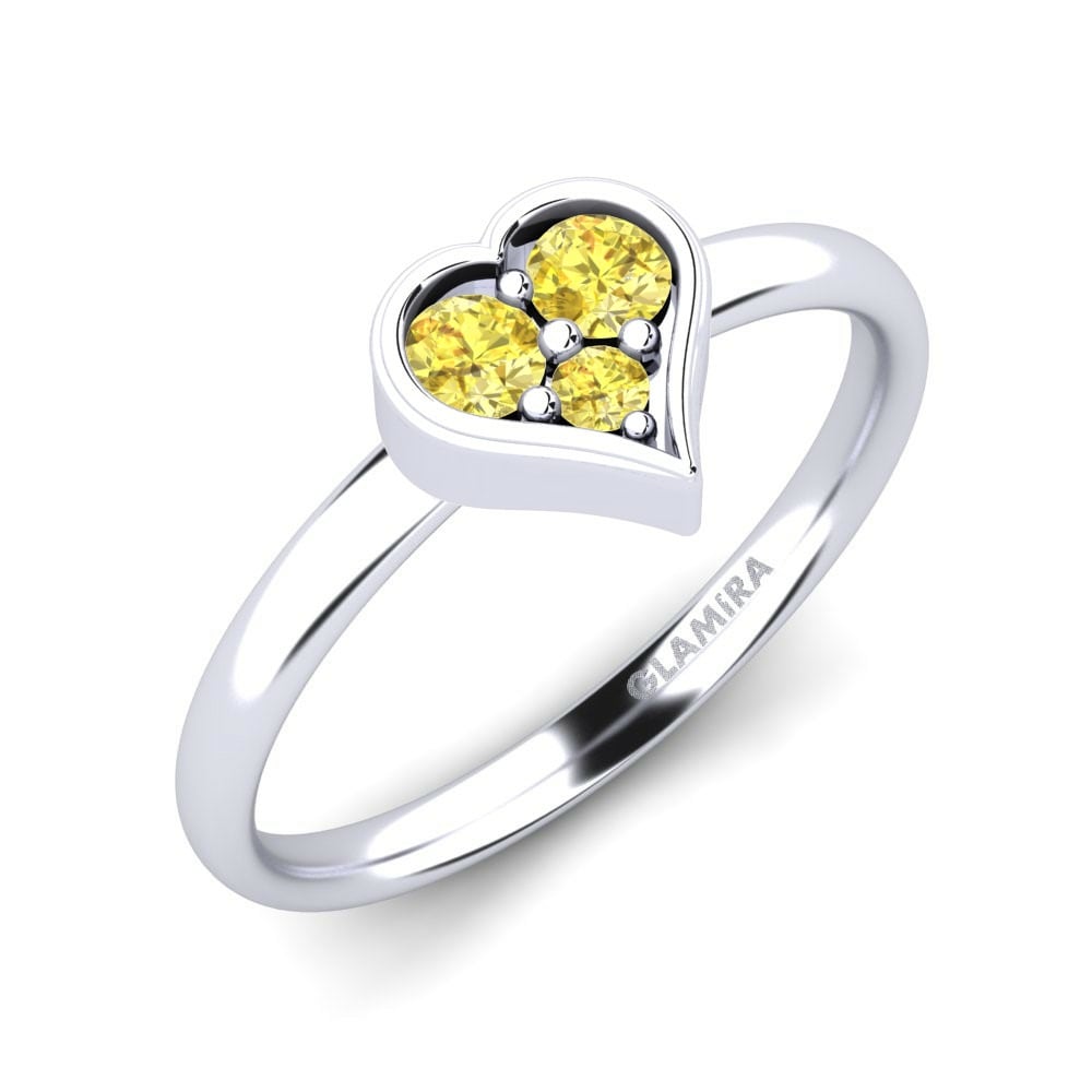 Yellow Sapphire Ring Aralyn