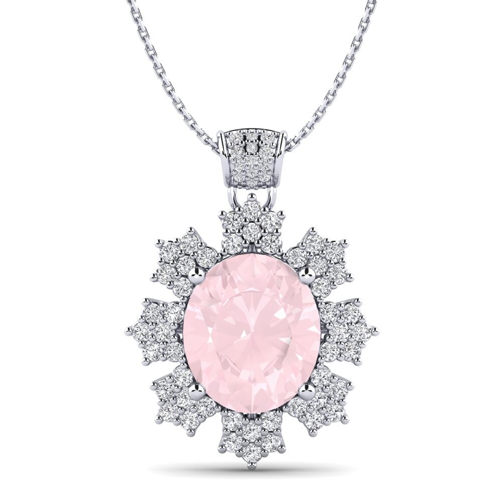 Rose Quartz Women's Pendant Arctotis
