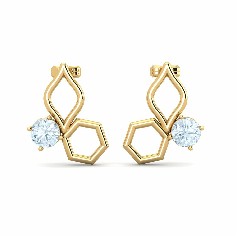 18ct Yellow Gold Women's Earring Ardath