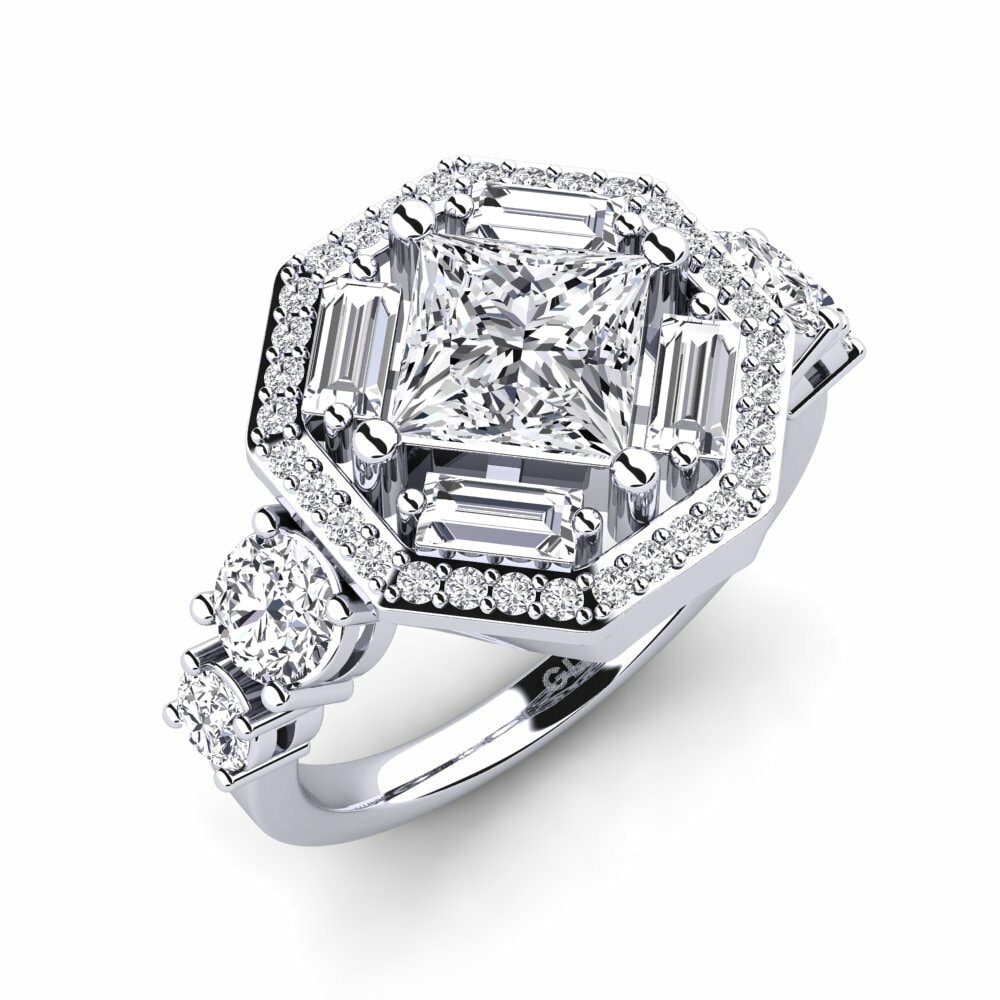 Exclusive Engagement Rings Ardelia 585 White Gold Diamond