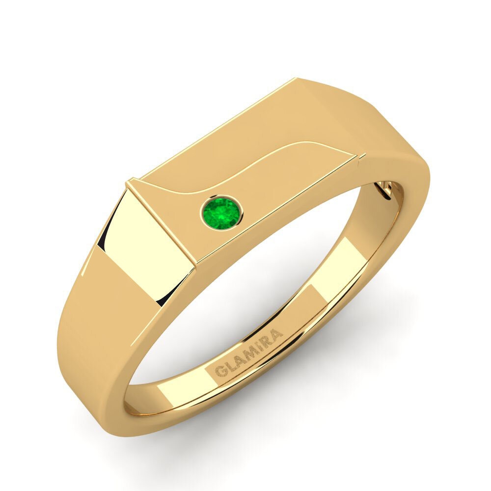 Smaragd Mannens ring Ardito