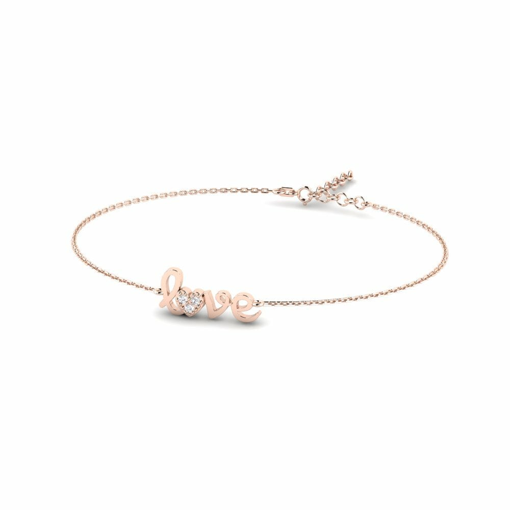 9K Rood Dames Armband Arend