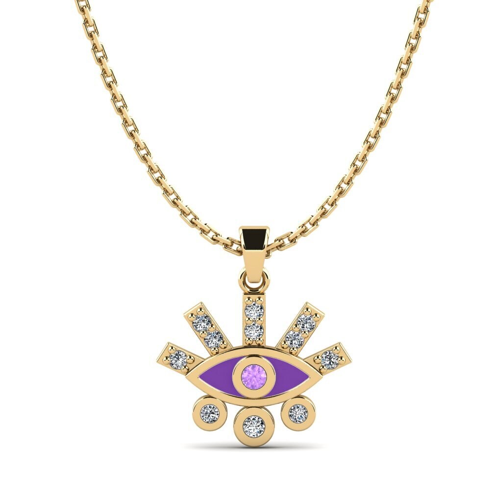 Amethyst Women's Pendant Argaios