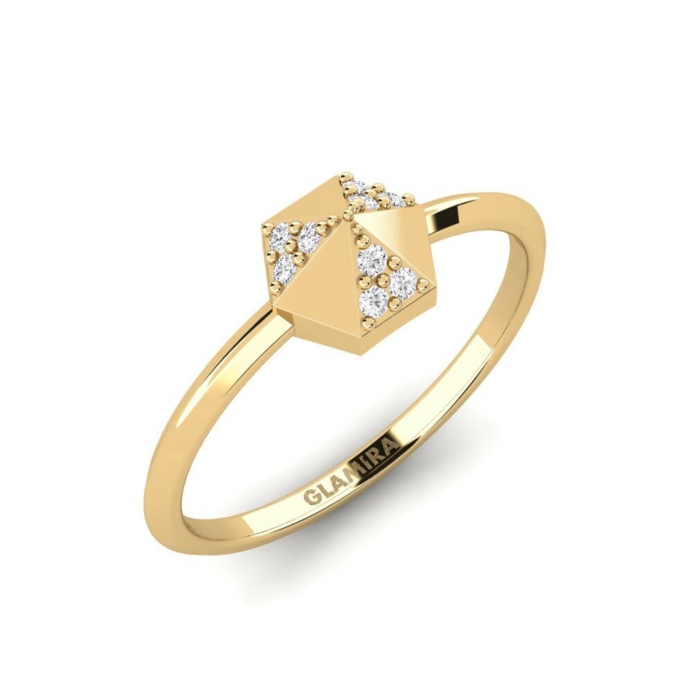 White sapphire Ring Argamuu