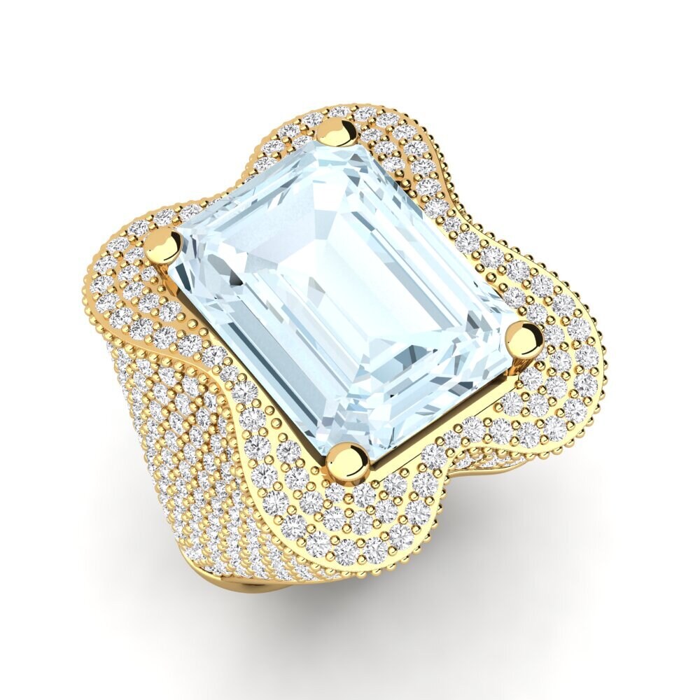 9ct Yellow Gold Engagement Ring Aricela