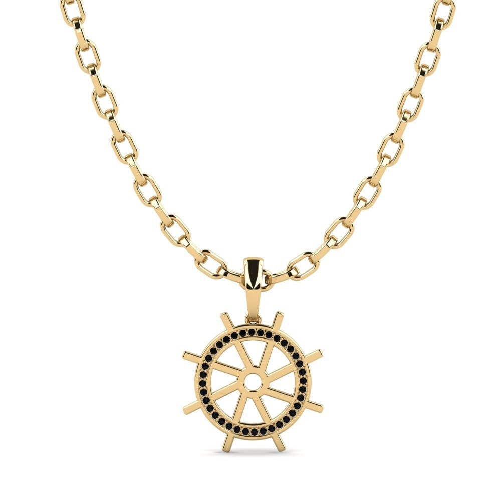 Black Diamond Men's Pendant Arisha