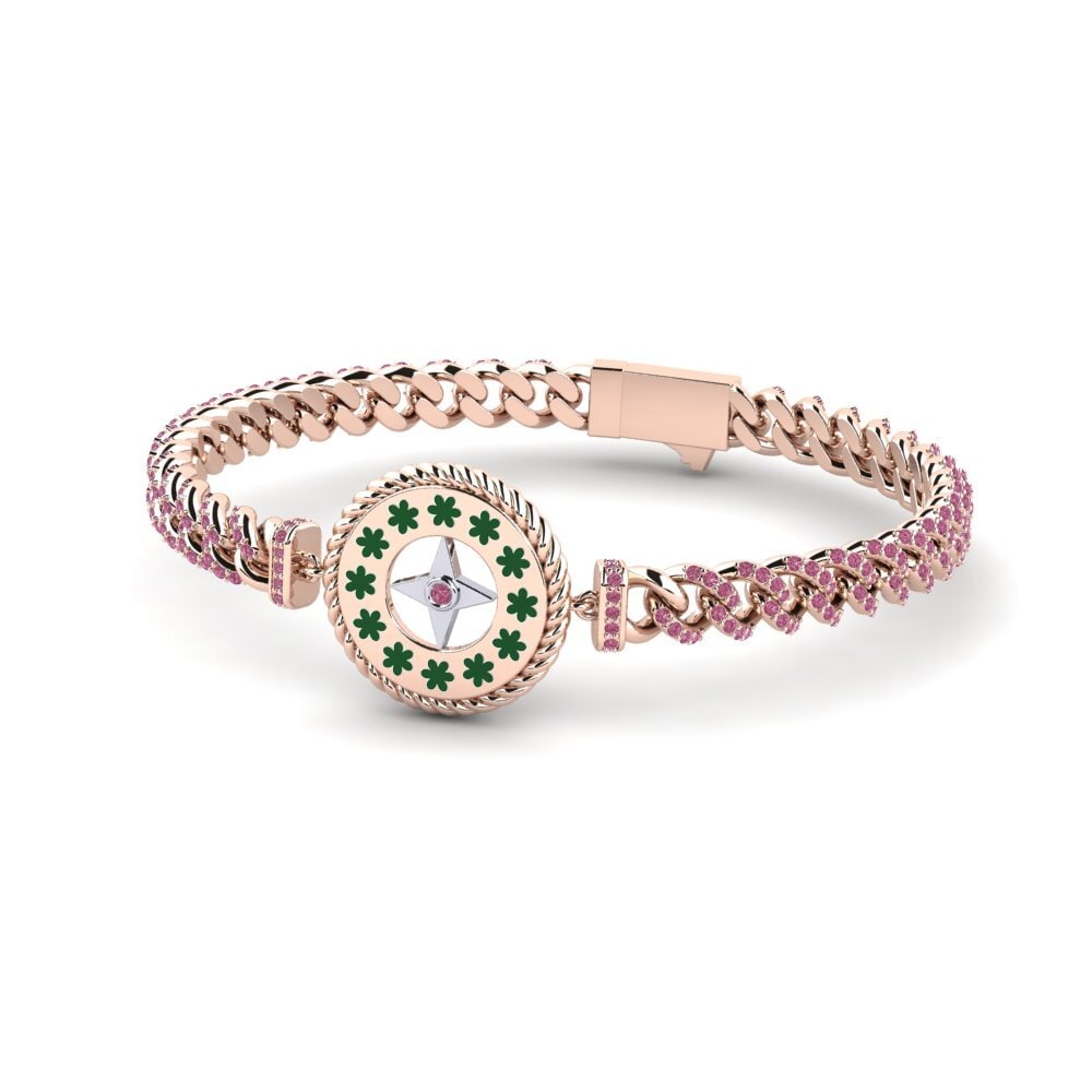 Rhodolite Garnet Women's Bracelet Arishes