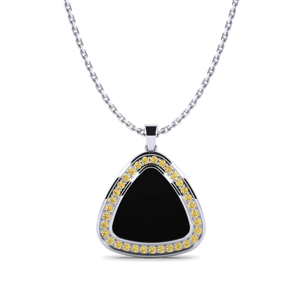 Yellow Diamond Women's Pendant Arja
