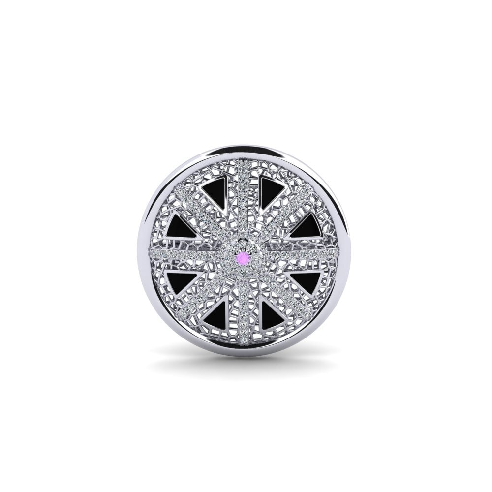 Amethyst Brooch Arkadios