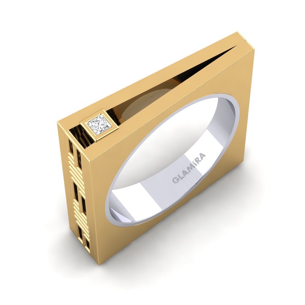 Weißer Saphir Ring Arliene