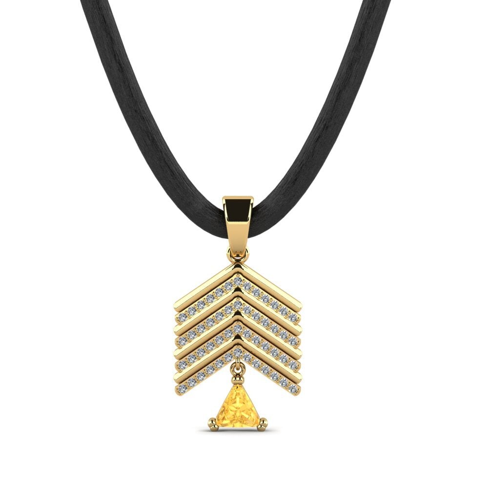 Citrine Men's Pendant Armel