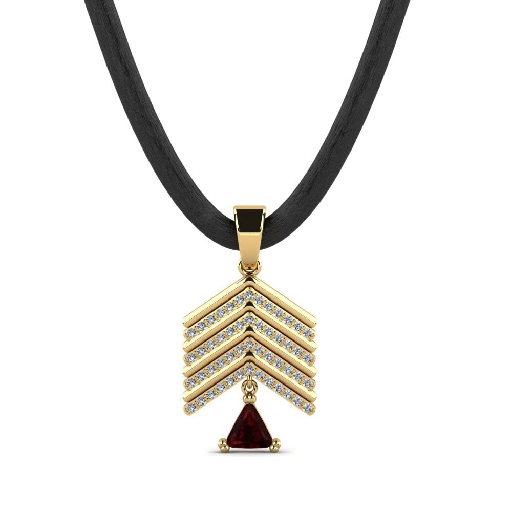 Garnet Men's Pendant Armel