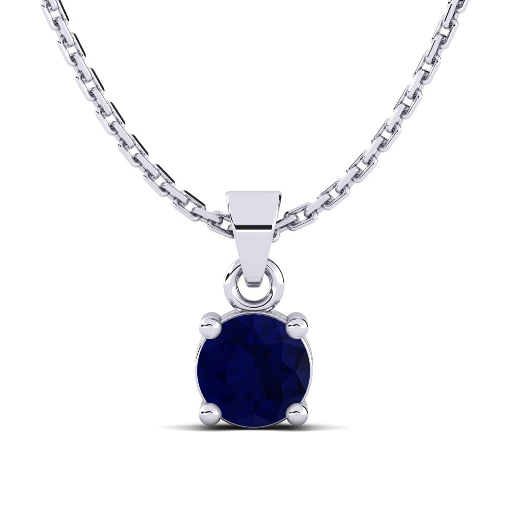 Paladio 950 Zafiro Colgante de Mujer Armelda