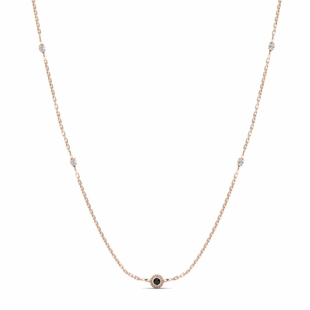 Black Sapphire Women's Necklace Armita