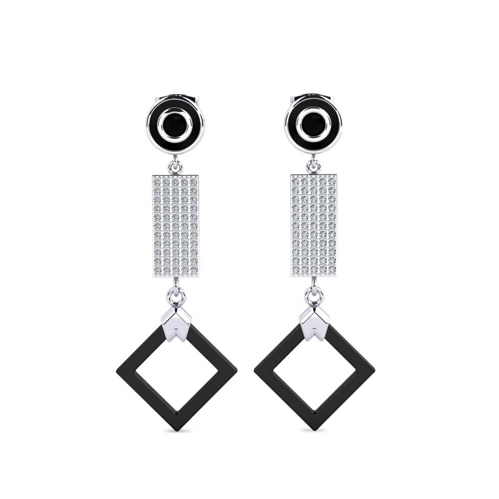 Black Onyx Women's Earring Aronni