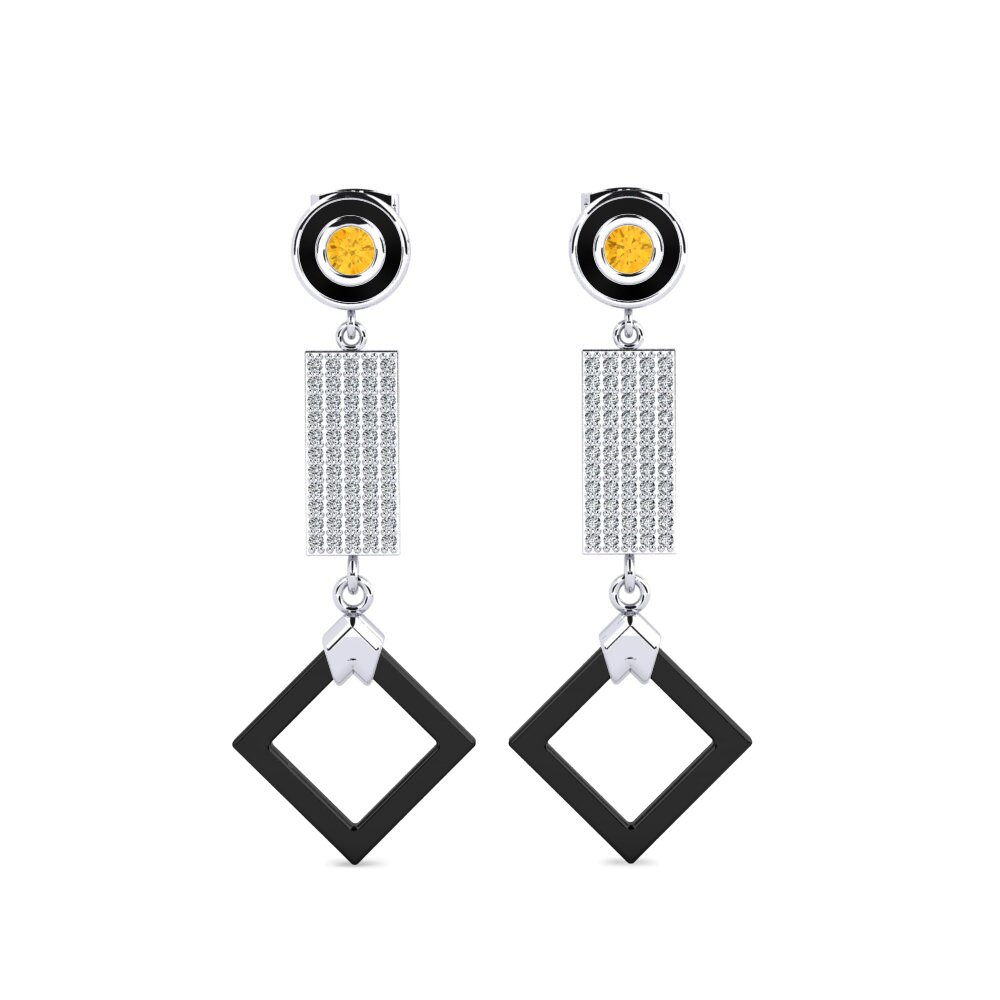 Citrine Women's Earring Aronni