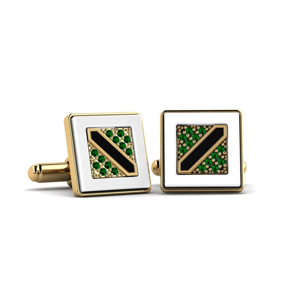 Green Zirconia Cufflink Arredondo