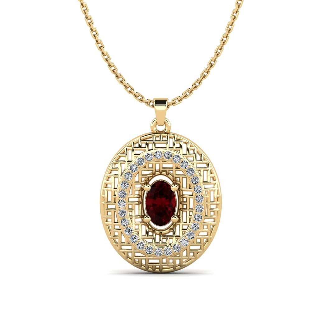 Garnet Women's Pendant Arri