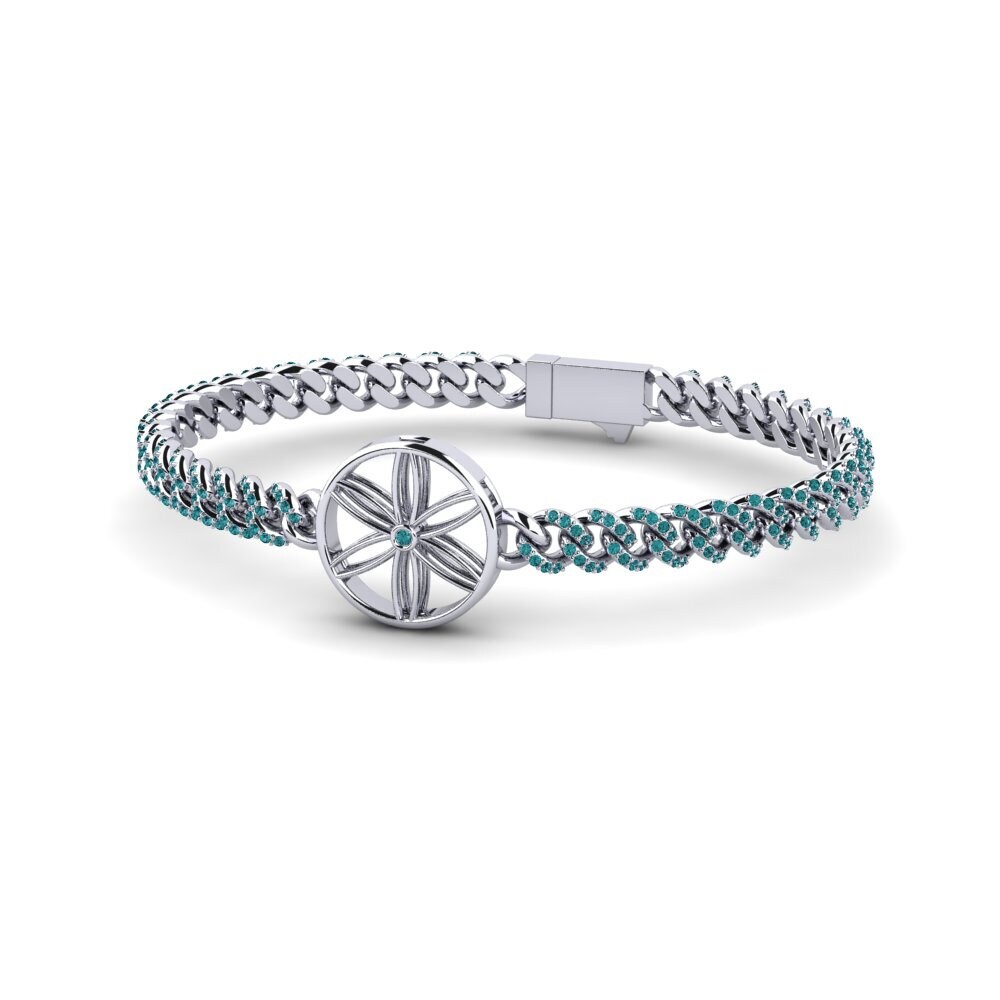 Blue Diamond Women's Bracelet Arroway