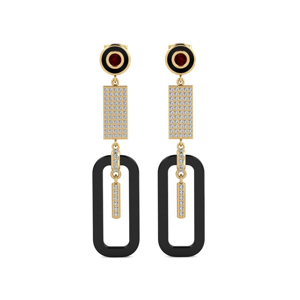 Garnet Women's Earring Artan