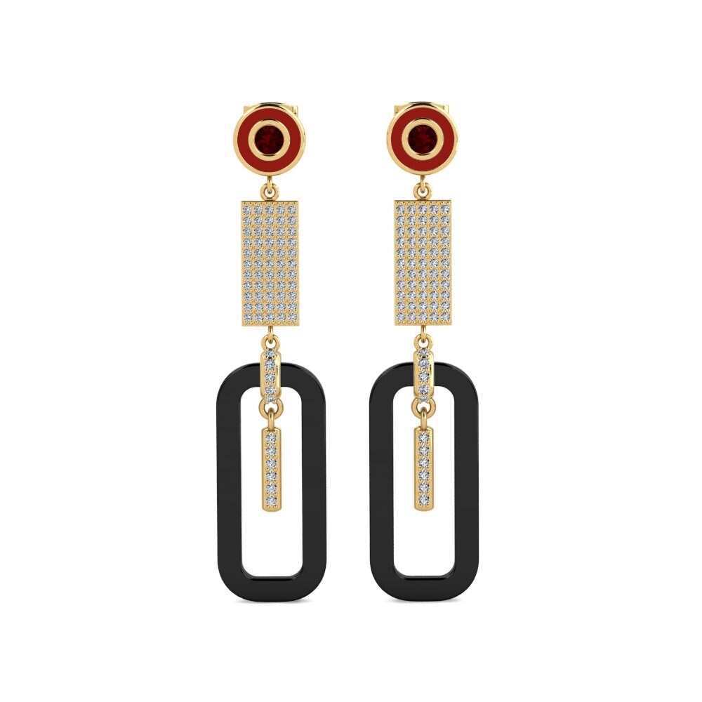 Garnet Women's Earring Artan