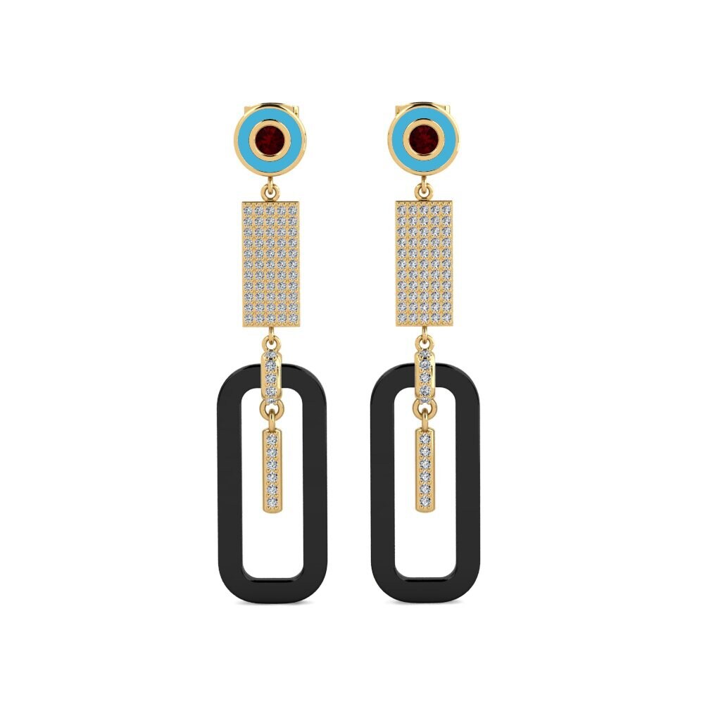Garnet Women's Earring Artan