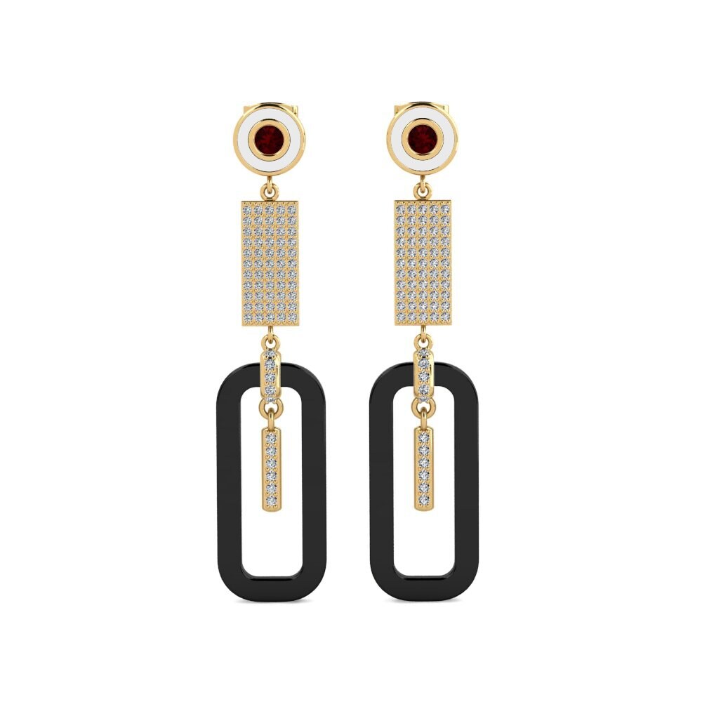 Garnet Women's Earring Artan