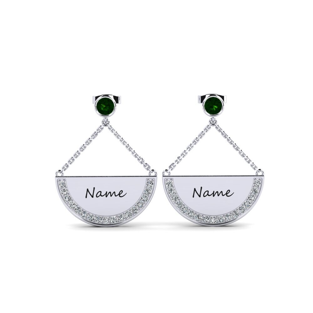 Green Tourmaline Women's Earring Artiese