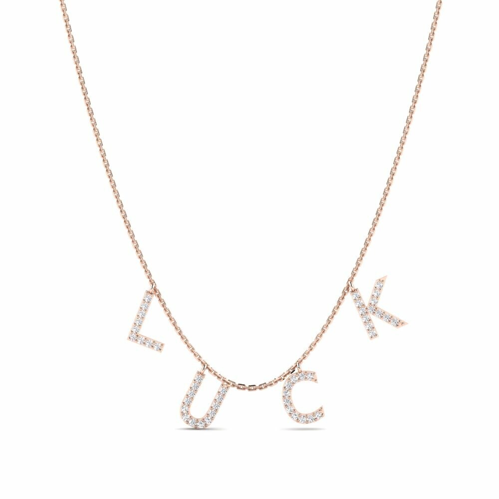 9K Rood Dames Ketting Artine