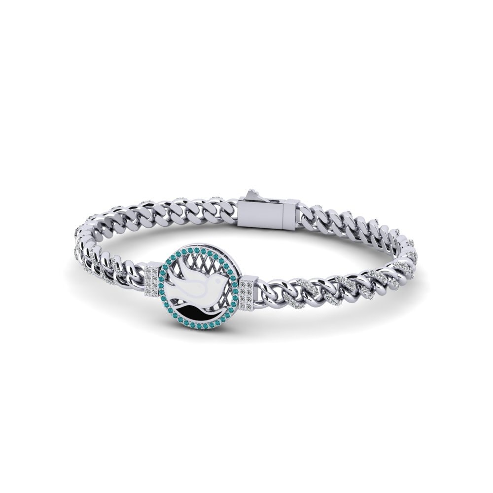Blue Diamond Women's Bracelet Artious