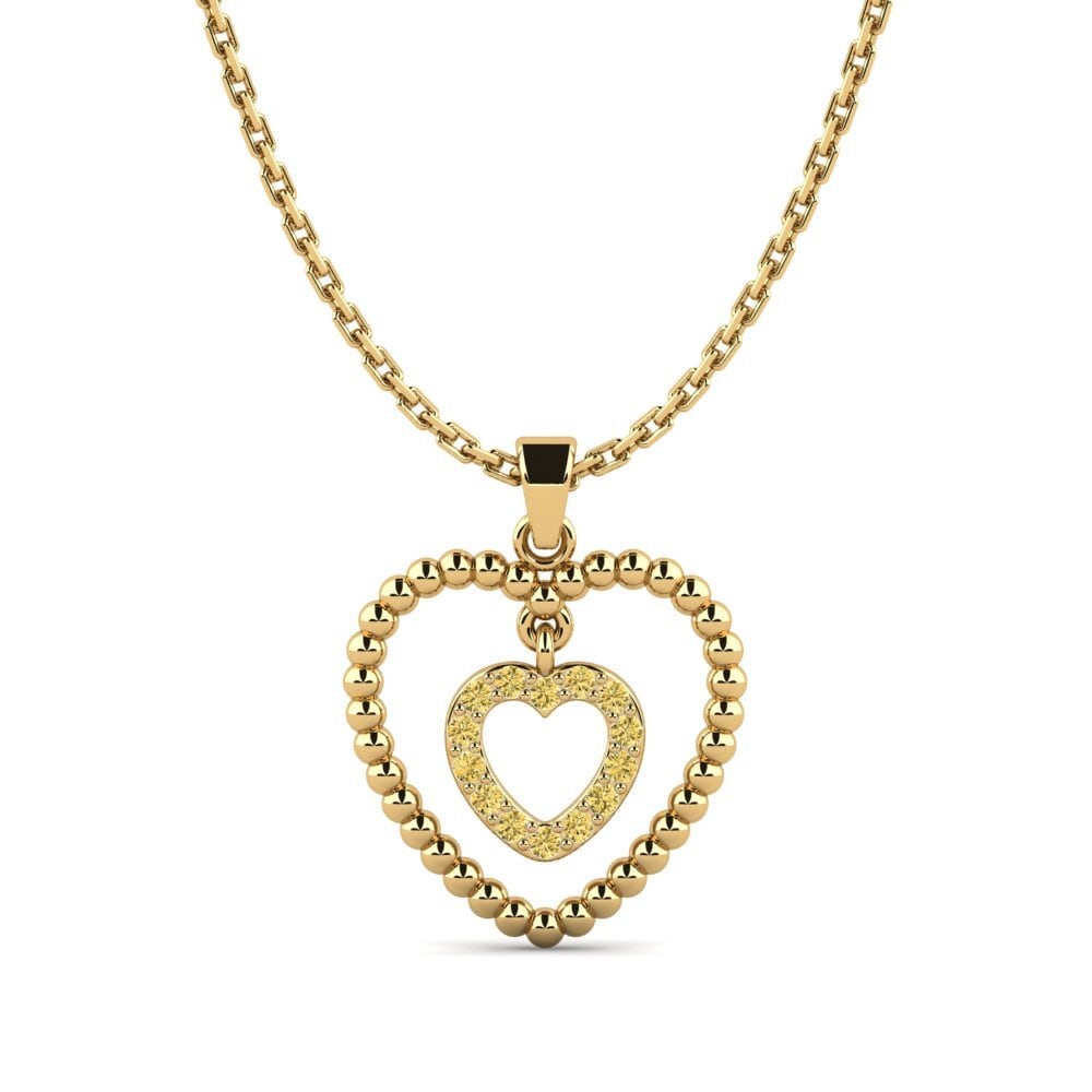 Yellow Diamond Pendant Arvia