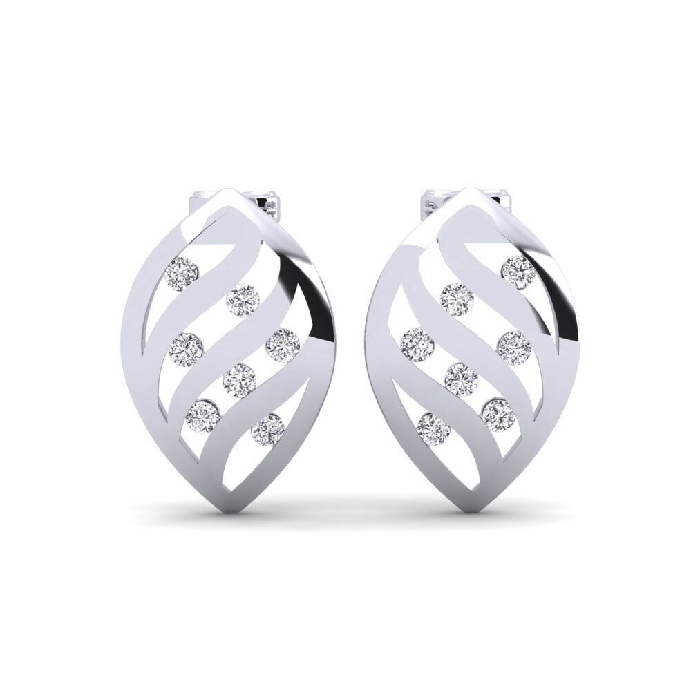 950 Platinum Earring Aryeh