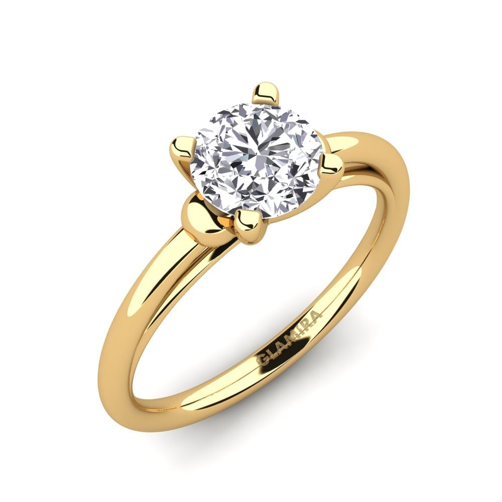 Lab Grown Diamond Engagement Ring Asessia
