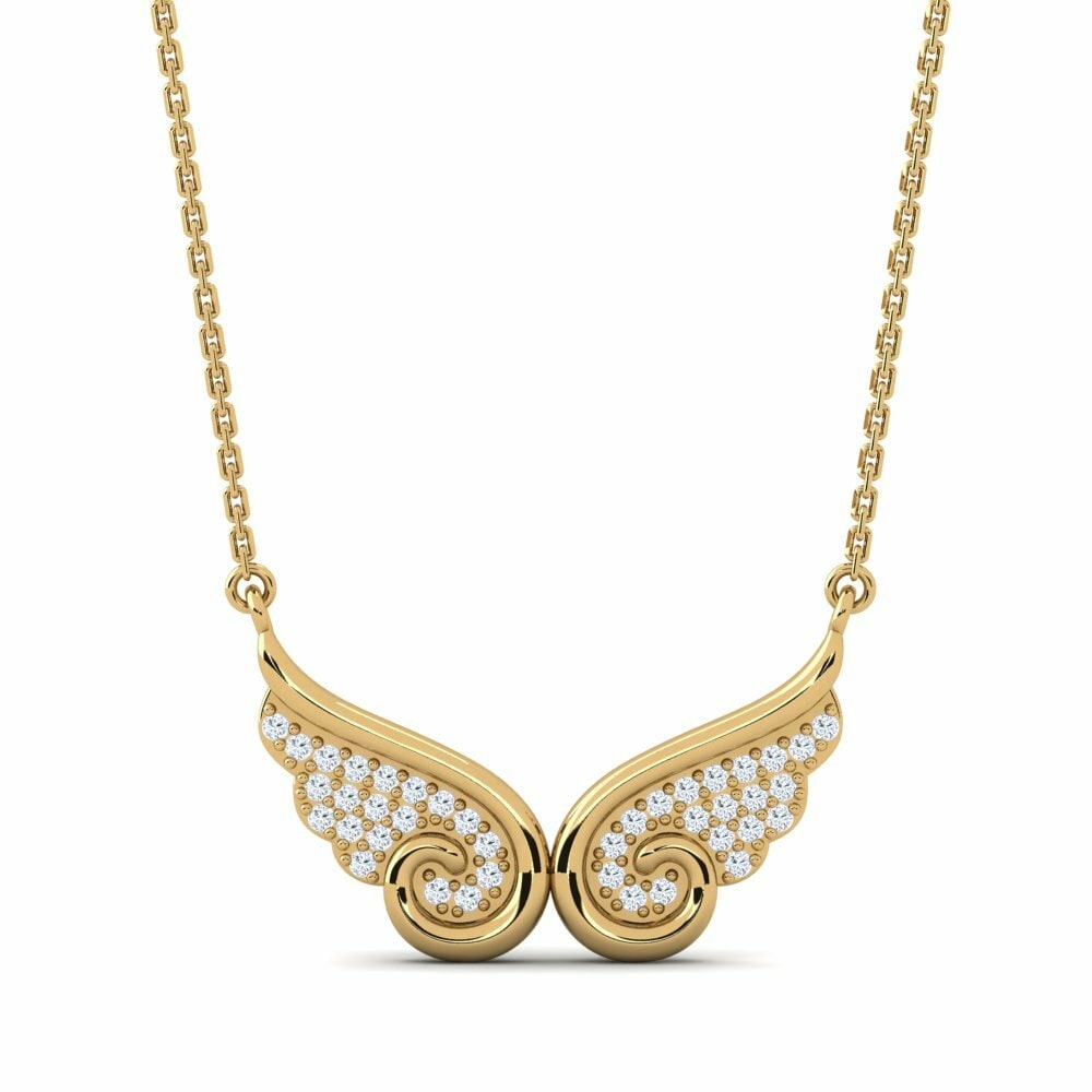 Angel Diamond Women's Necklace Ashantis