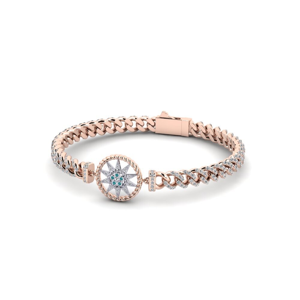 Blue Diamond Women's Bracelet Askemle