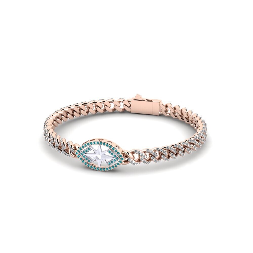 Blue Diamond Women's Bracelet Aslenor