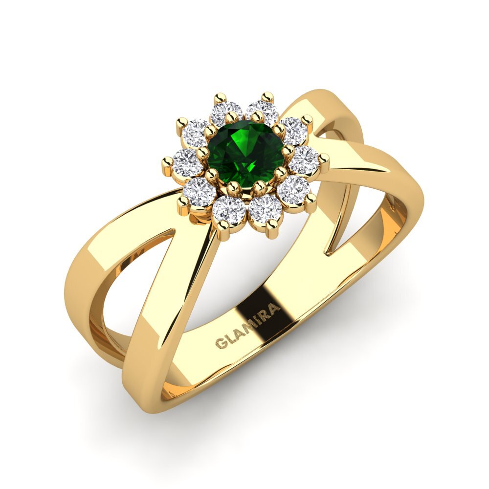 Green Tourmaline Ring Aspergill