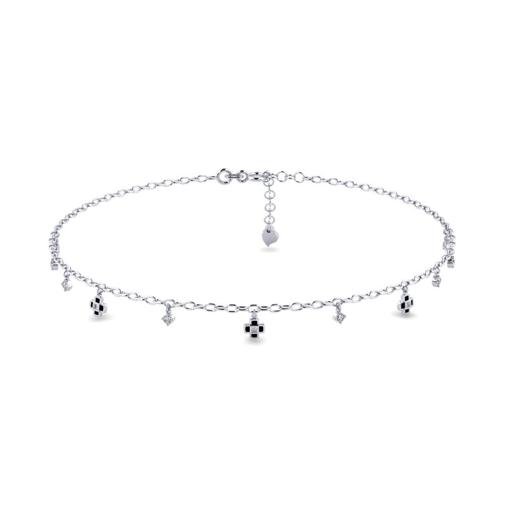 Marquise Emerald Women's Anklet Assoniac